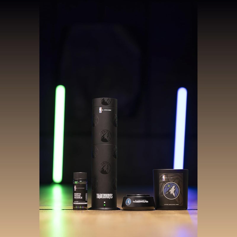 AROMA360 x NBA - Minnesota Timberwolves Luxury Portable Essential Oil Car Diffuser - Aromatherapy Oils Scent Car Diffuser - Auto On/Off Wireless Feature - Oil Not Included - Image 2