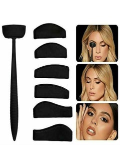 Y&D Eyeshadow Stamp Kit, 6 in 1 Quick Eyes Makeup Tool for Women, Convenience Eye Shadow Applicator, Silicone Crease Tools  - Image 3