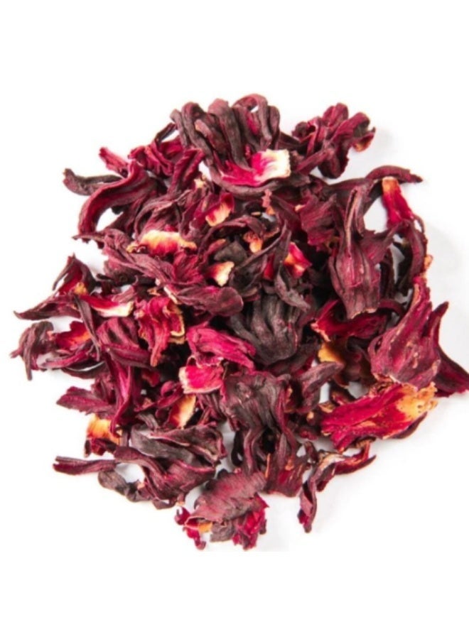 Pureherbs زهور الكركديه المجففة النقية - 100% طبيعية من جودة ممتازة زهور مجففة كاملة - Image 2