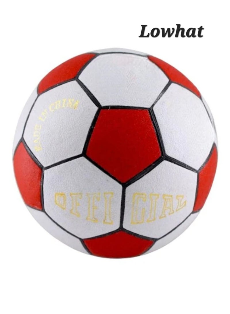 LOWHAT Foot Ball Training Football Size 5, Indoor Outdoor Soccer Training Ball Football for Playground - Image 1
