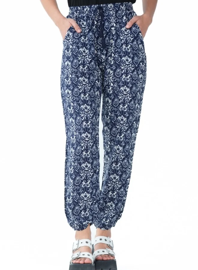 هايليز Navy Paisley Joggers