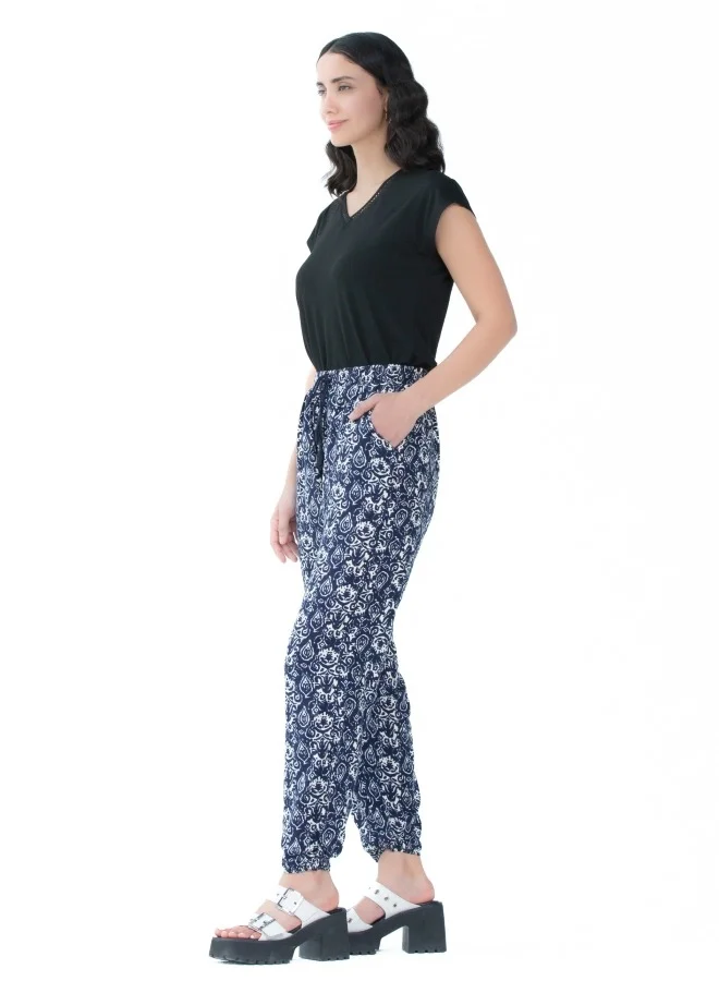 هايليز Navy Paisley Joggers