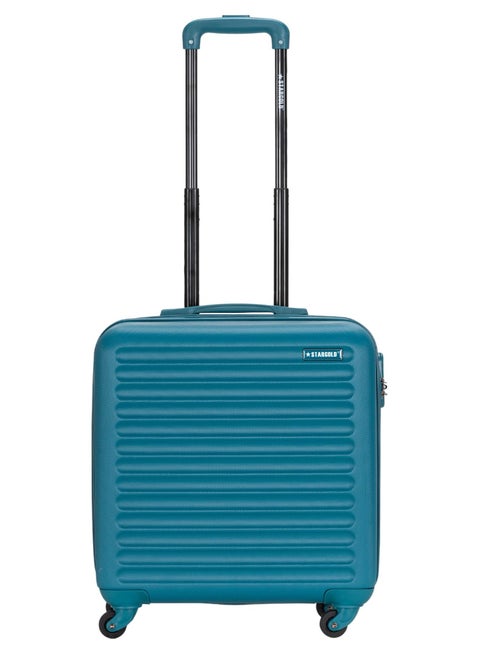 Single Hardside Spinner 4 Wheels Cabin Trolley Luggage With Number Lock 16 Inches