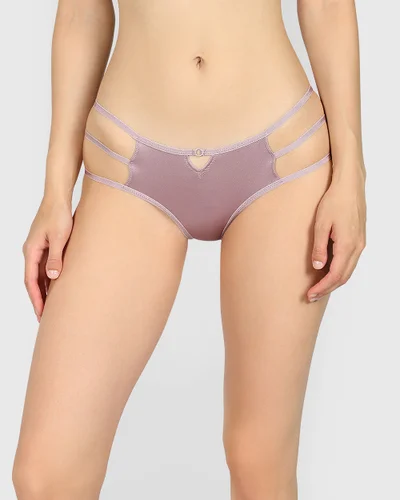 Isla & Evie Isla & Evie LILAC SATIN UNDERWEAR
