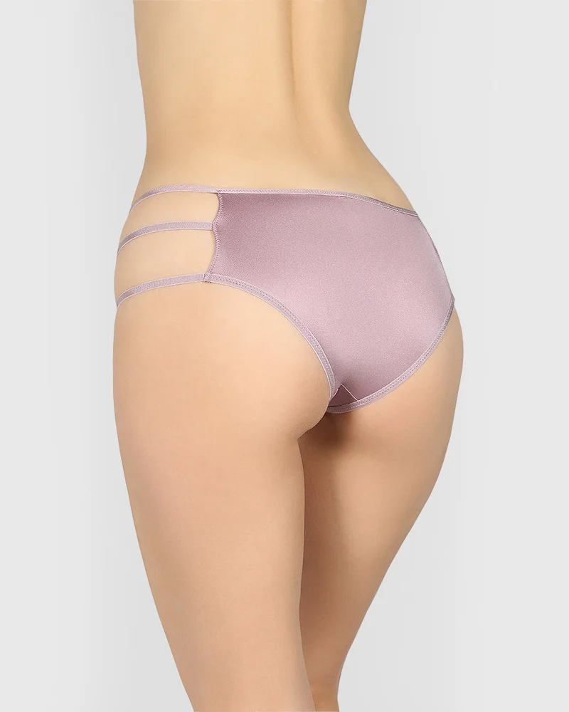 Isla & Evie Isla & Evie LILAC SATIN UNDERWEAR