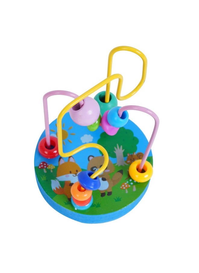Wooden Bead Maze Colourful Roller Coaster Toy Toys for Kids Kids Toys Kids Games Indoor Games Kids Toys for 2-5 Years Kids Games Toys for 3 Year Old Boy Toys for 3+ Year Old boy (3)  - Image 3