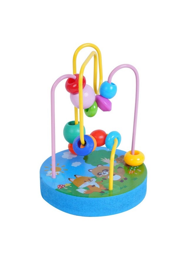 Wooden Bead Maze Colourful Roller Coaster Toy Toys for Kids Kids Toys Kids Games Indoor Games Kids Toys for 2-5 Years Kids Games Toys for 3 Year Old Boy Toys for 3+ Year Old boy (3)  - Image 2