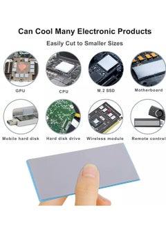 Thermalright Thermal Pad 1mm 12.8 W/mK, 85x45x1mm, Non Conductive Heat Resistance, Odyssey Silicone Thermal Pads for PC PS5 PS4 Laptop Heatsink GPU/CPU/SSD/VRAM/LED Cooler  - Image 3