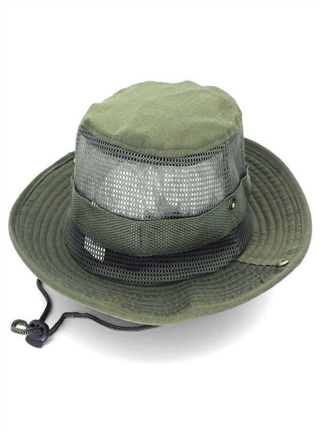 Loquat Outdoor Camping Camo Sunscreen Hat Z - Image 2