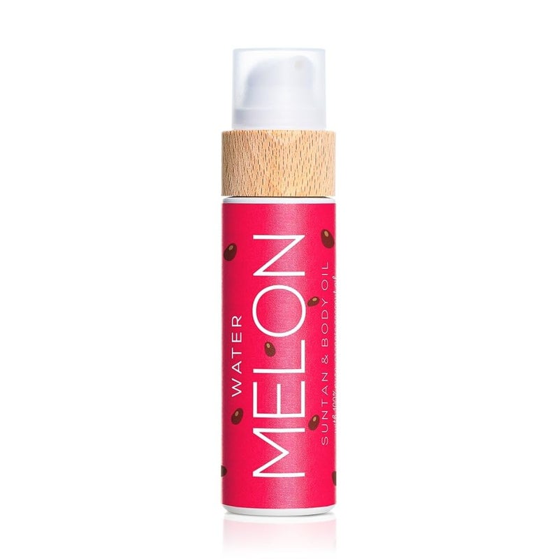 COCOSOLIS WATERMELON Suntan  Body Oil  Organic Tanning Bed Enhancer Deep fast intensive Tan  Tanning Accelerator for Indoor Tanning Beds