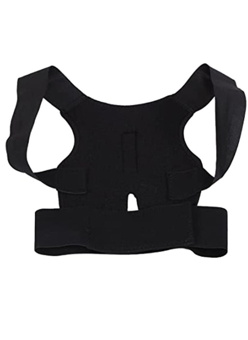 SYOSI Adjustable Back Straightener, Back Brace, Posture Support, Posture Brace, Upper Back Brace for Clavicle to Support Neck, Back and Shoulder  - Image 1