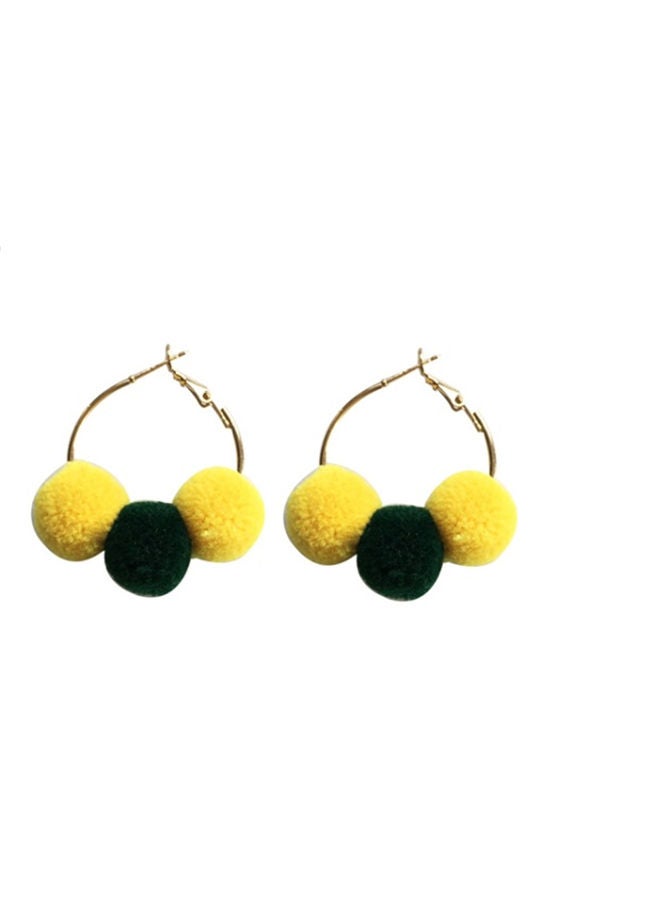 NIBEMINENT Beautiful Two-color Creative Earrings