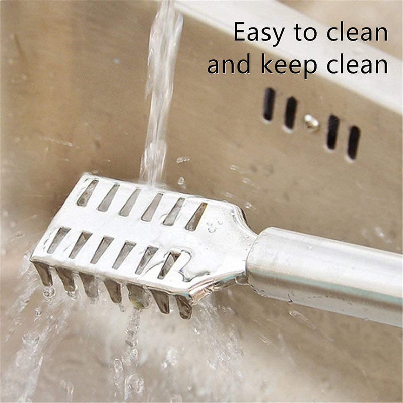 APURK APURK Fish Scale Scraper and Remover (Stainless Steel) Skin Cleaner Shaver for Fast Cleaning Skin Cooking Tools Saw Tooth Brush Machine for Kitchen Scaler/Cutting Knife Peeler Tool (Pack of 1)  - Image 4