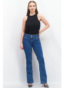 Don't Call Me Jennyfer Women Regular Fit Wash Stretchable Jeans, Blue  - Image 2