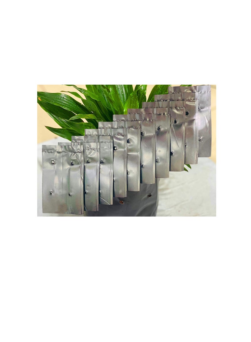 Generic Seeding Bags Small Plant Grow Bags Plastic Seedling Raising Pots Gardening Supply for Home Garden | 100 Pcs  - Image 3
