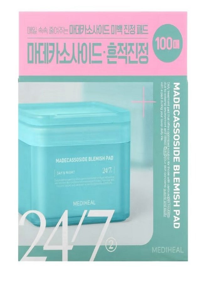 MEDIHEAL Madecassoside Blemish Pad 100 Pads 5.74 fl oz 170 ml  - Image 2