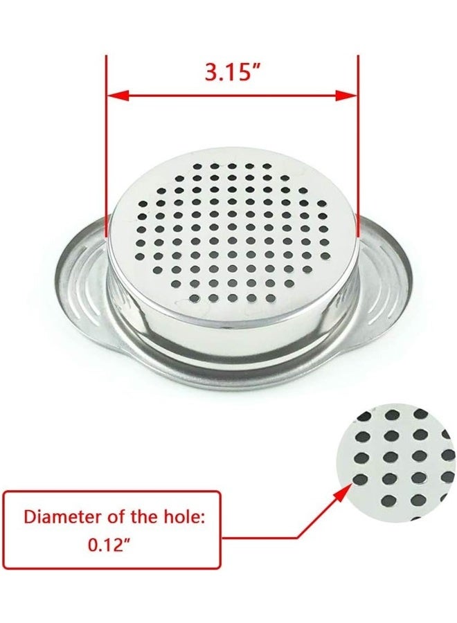 Can Strainer - Tuna Strainer - Food Grade 304 Stainless Steel, Dishwasher Safe, Food Strainer, Can Colander, Easy To Clean  - Image 3