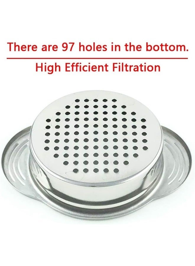 Can Strainer - Tuna Strainer - Food Grade 304 Stainless Steel, Dishwasher Safe, Food Strainer, Can Colander, Easy To Clean  - Image 2