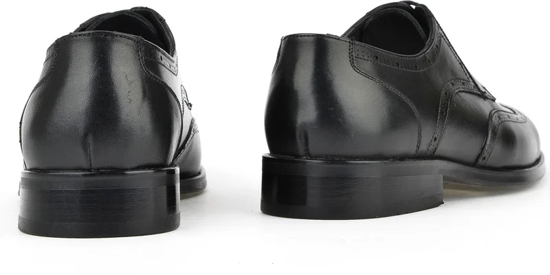 Ziya , Men's Leather Classic Shoes 1511027Z409 Black