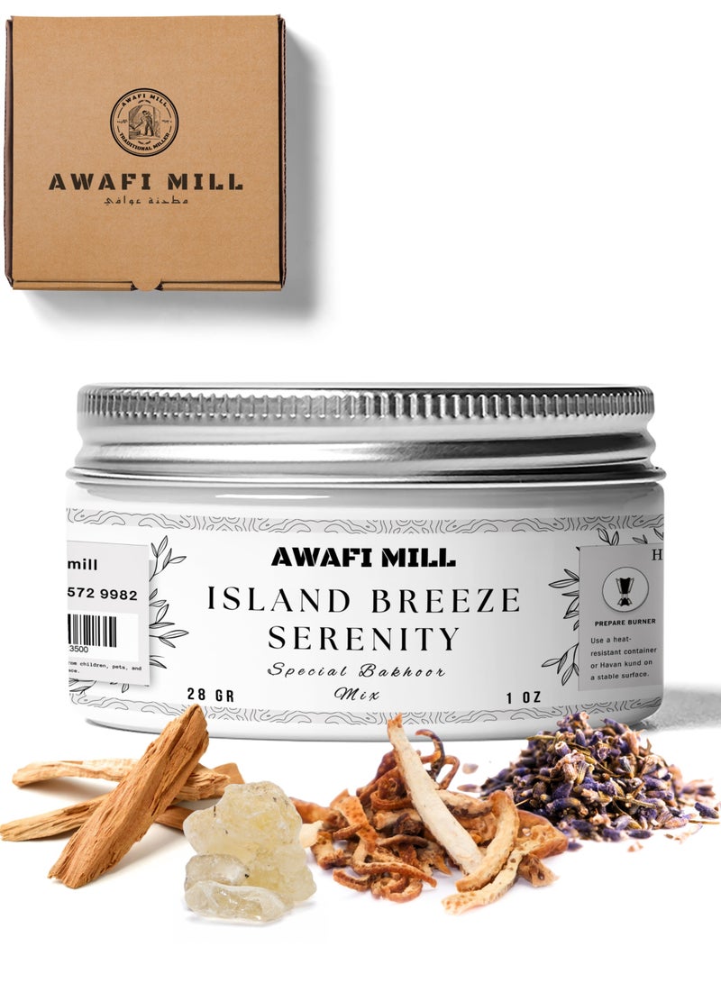 أباميك أوافي ميل آيلاند بريز سيرينيتي بخور ميكس - مزيج مصنوع يدوياً بخبرة من أجل ملاذ عطري منعش - Image 1