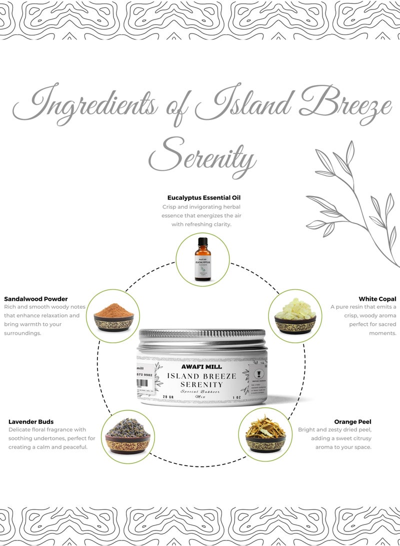 أباميك أوافي ميل آيلاند بريز سيرينيتي بخور ميكس - مزيج مصنوع يدوياً بخبرة من أجل ملاذ عطري منعش - Image 2