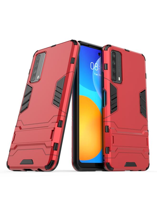 S-TOP Case For Huawei P smart 2021 PC + TPU Shockproof Protective Case with Holder - Image 1