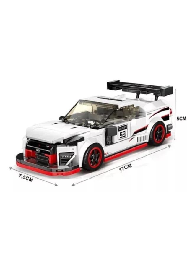 Sports Car Building Block Set, RC Car Model Set for kids Aged 7-14, Adult Collectible, 326 Pieces  - Image 4