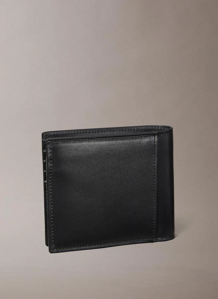 CALVIN KLEIN PLAQUE Bifold wallet