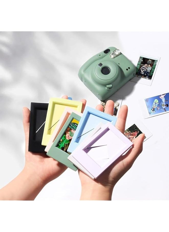 The Bros Mini Picture Frame for Instax Mini, 3'' Film-Colorful for Polaroid 2.15 x 3.4 Photo, Living Room Bedroom Study Table Frame (7 Pack)  - Image 5