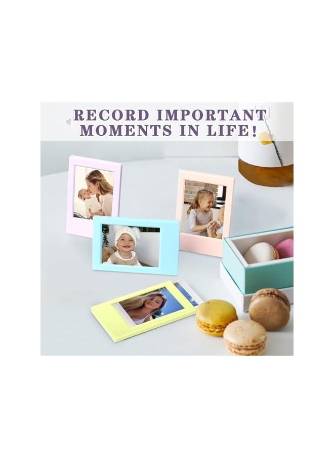 The Bros Mini Picture Frame for Instax Mini, 3'' Film-Colorful for Polaroid 2.15 x 3.4 Photo, Living Room Bedroom Study Table Frame (7 Pack)  - Image 3