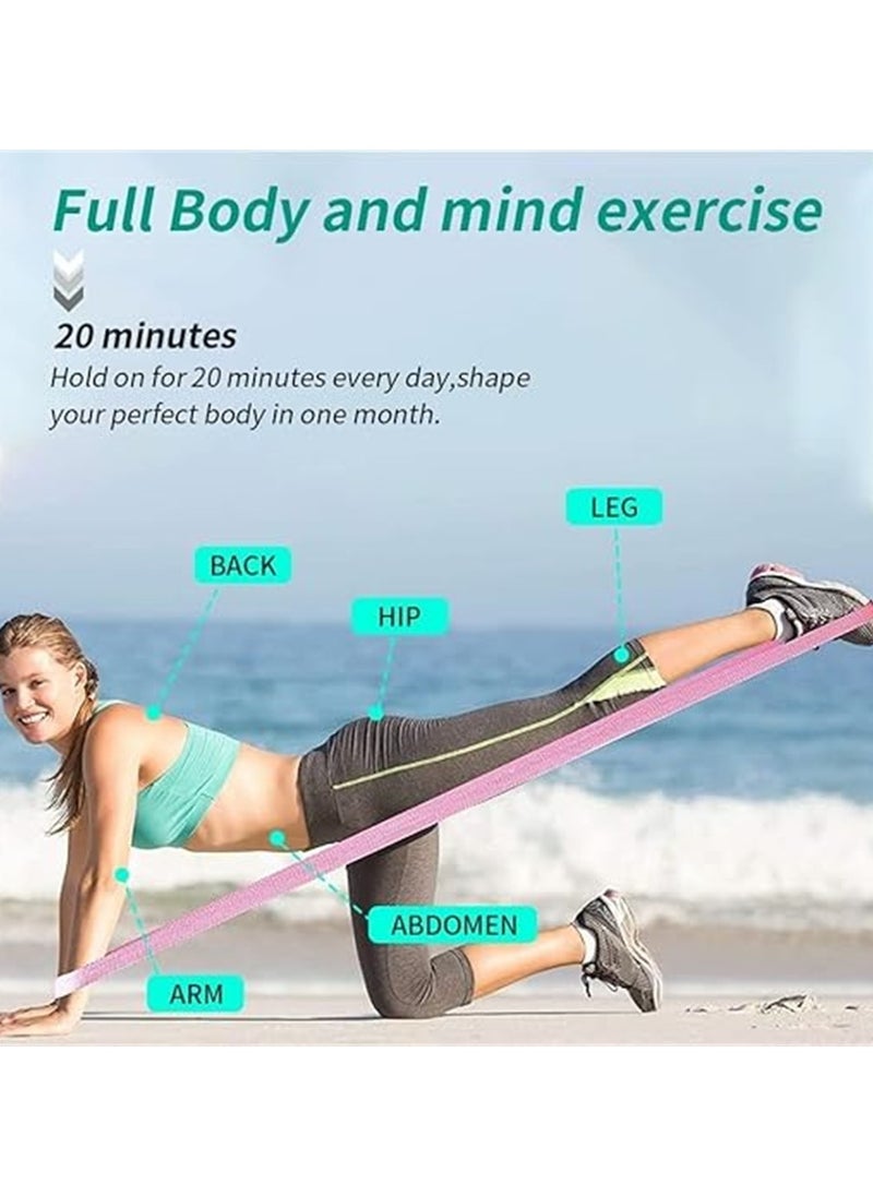 ARCHAEOPTERYX - Long Resistance Bands Set, Fabric Exercise Bands for Working Out, 3 Pack Pull up Assistance Bands, Stretch Bands, Resistance Loop Bands for Training, Physical Therapy, Home Gym Workouts - Image 1