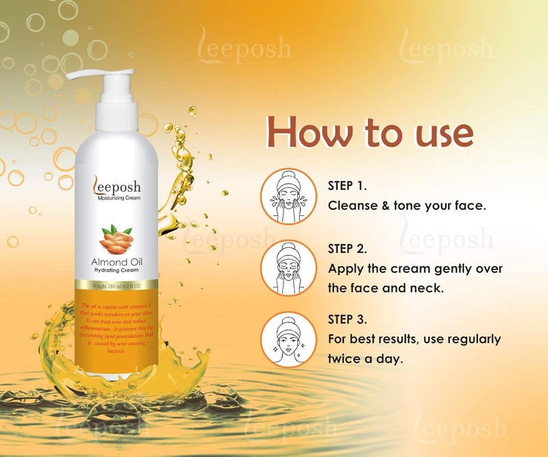 leeposh Hyaluronic Acid Cream Intense Hydrating Hyaluronic Acid Moisturizer - Image 5