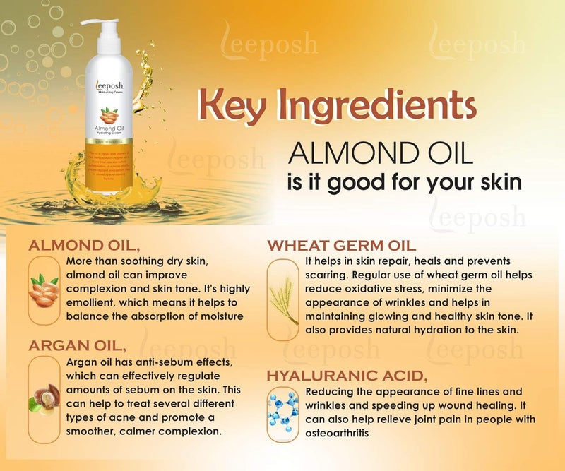 leeposh Hyaluronic Acid Cream Intense Hydrating Hyaluronic Acid Moisturizer - Image 4