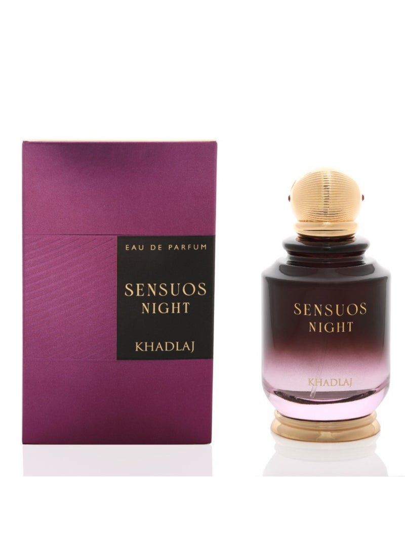 KHADLAJ سينسوس نايت 100 مل بخاخ ماء عطر للنساء  - Image 2
