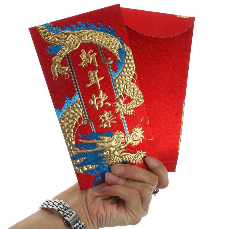 36 Pcs Chinese Red Envelopes Year Of Dragon Money Cash Packets Decorative Spring Festival Celebration Supplies - Image 5