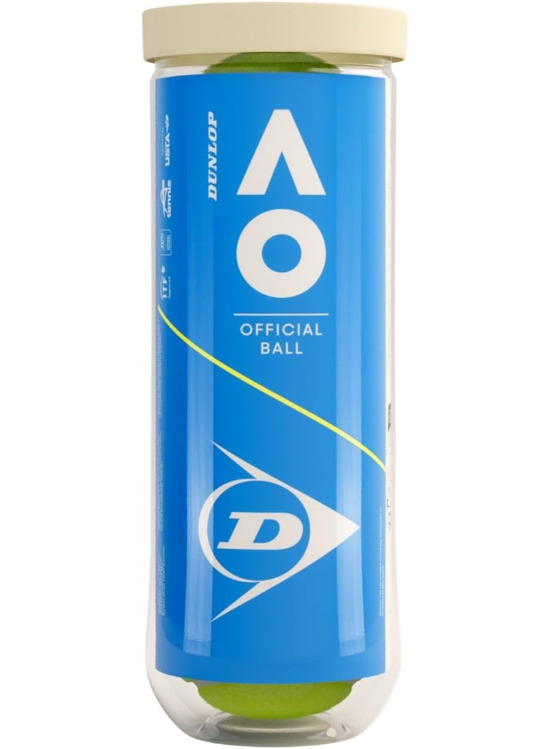 Dunlop Sports All Rubber Open Tennis Ball – Durable High-Bounce Training Tennis Ball for Practice, Coaching & Recreational Play, Suitable for Indoor & Outdoor Use, Long-Lasting Performance Ball for Beginners & Professionals - Image 2
