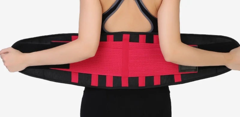 Bluejw Women Men Fitness Slimming Tummy Control Waist Trimmer - Sweet Sauna Effect Weight Loss Body Shaper Support Bands Belt - Image 2