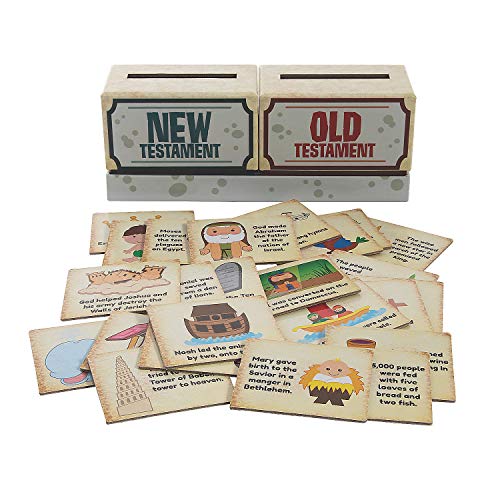 Fun Express Bible Story Sorting Game 28 Pieces Educational and Learning Activities for Kids - Image 1