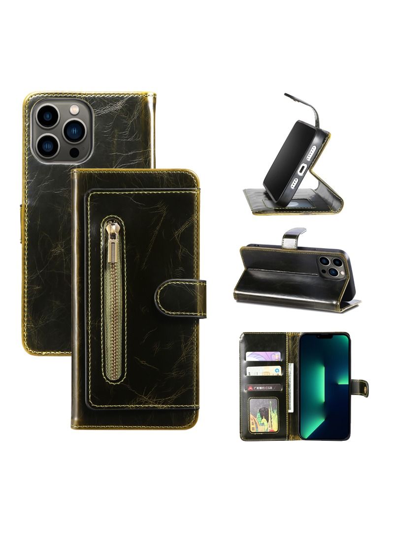 Suteni Flip Cover Protective Leather Case for iPhone - Image 2