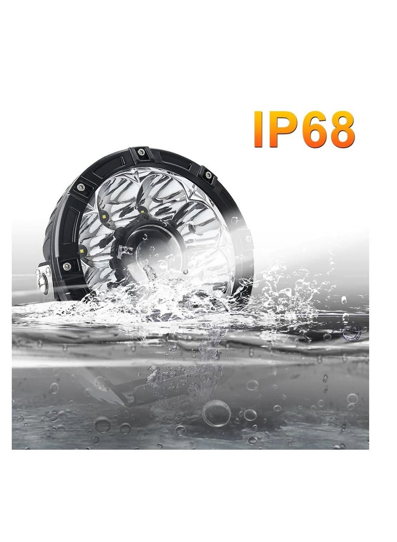 Toby's 2PCS 7" Inch Laser High Output LED Spot Fog Lights Offroad 4X4 ATV Truck - Image 4