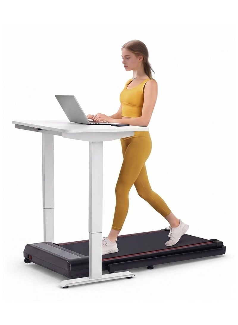 Wildroot Organic Walking Pad with  and Handle Bar, 2026 Upgrade Electric Small Walking Pads Treadmills with Handles, Compact Treadmills for Home Small Spaces, 3.5HP, 0.6-7.6MPH, 350LBS - Image 2