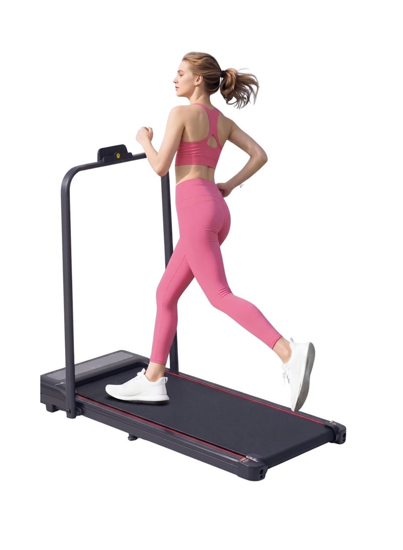 Wildroot Organic Walking Pad with  and Handle Bar, 2026 Upgrade Electric Small Walking Pads Treadmills with Handles, Compact Treadmills for Home Small Spaces, 3.5HP, 0.6-7.6MPH, 350LBS - Image 3