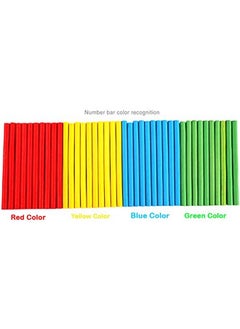 BAYBEE Baybee Children Multi-Functional Wooden Math Calculation Board with Number Blocks and Colourful Sticks Kids Educational Puzzle Toys Home Learning kit Number Counting Activity for kids Boys & Girls  - Image 4