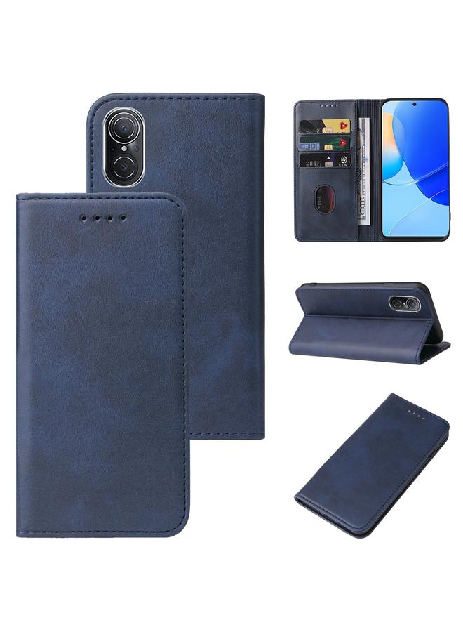 زبون جراب لهاتف Huawei Nova 9 SE مصنوع من الجلد بإغلاق مغناطيسي - Image 1