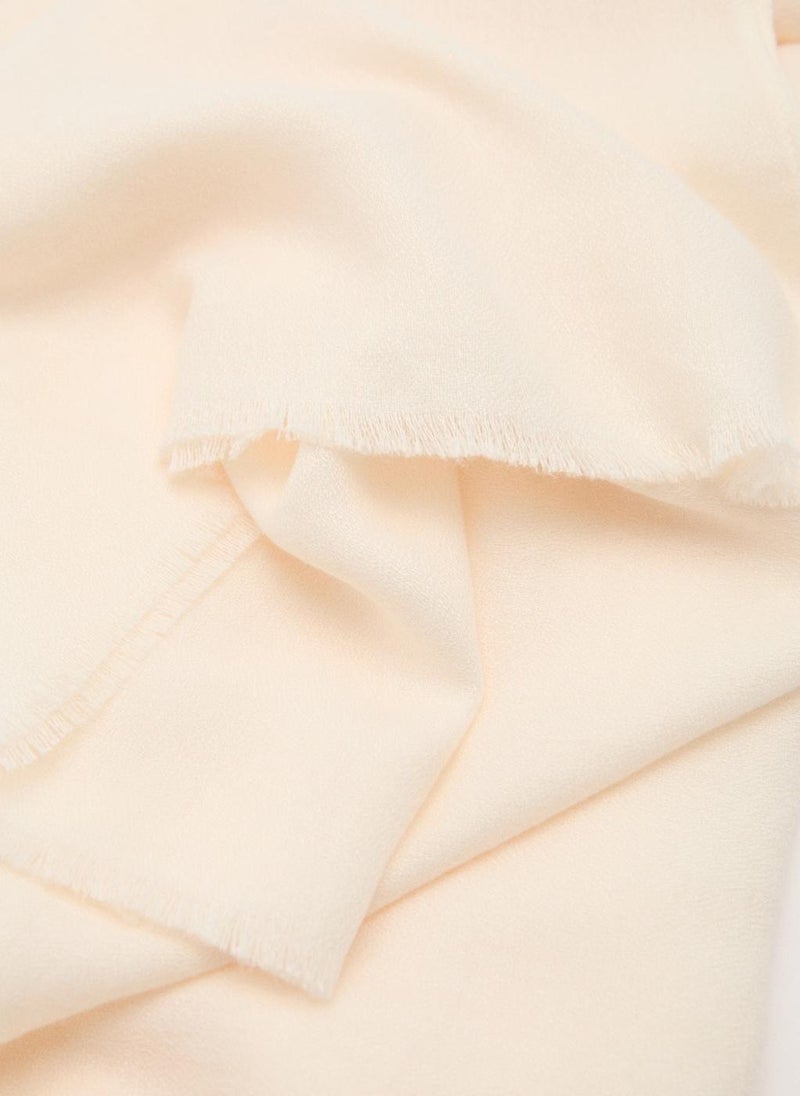 MANGO Casual Plain Scarf  - Image 2