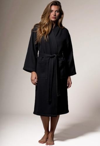 Turquaz Robes For Women Lightweight Unisex Waffle Kimono Bathrobe Mothers day Gifts - Image 2