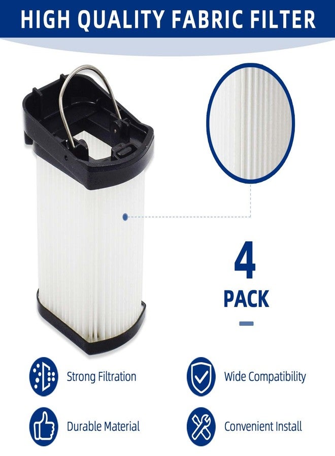 ADDFRESH - Replacement Filter Compatible with Shark WV401 WV401BL WV401PK Cordless Hand Vacuum WANDVAC - Washable and Reusable Filter - Compare to Part XFFWV400 - 4 PCs - Image 3