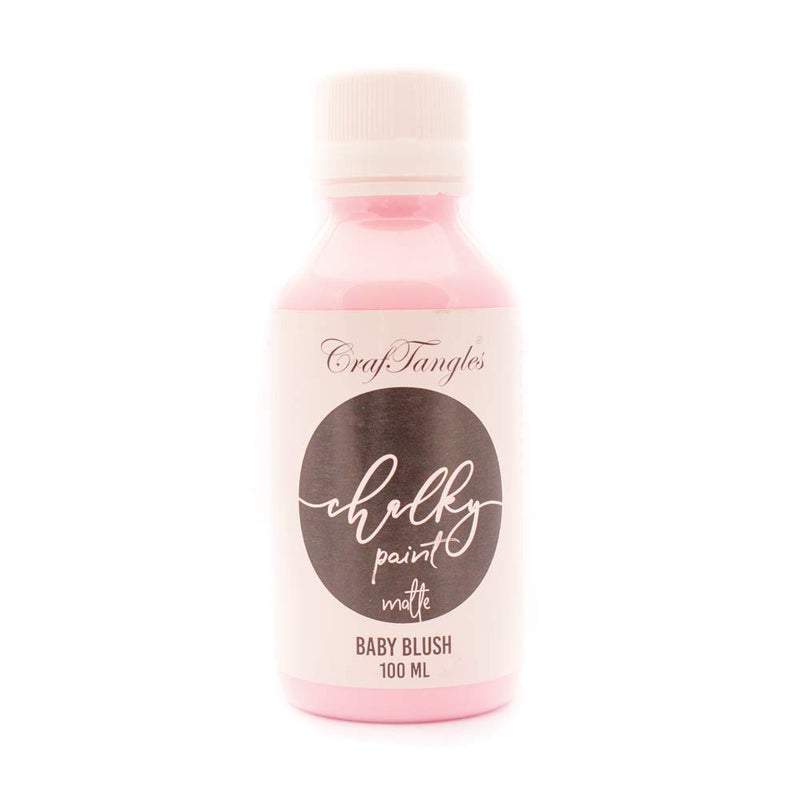 CrafTangles Chalk Paint - Baby Blush (100 ml) - Image 1
