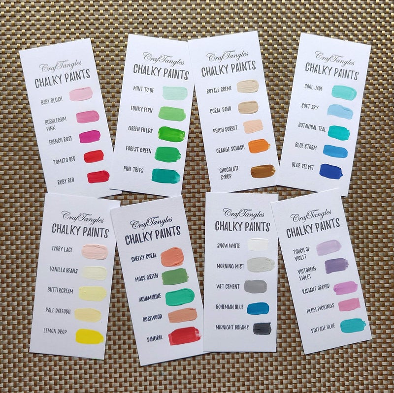 CrafTangles Chalk Paint - Baby Blush (100 ml) - Image 2