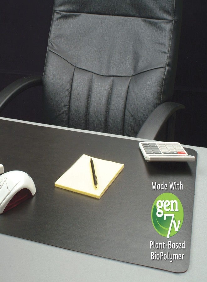 Lorell LLR39654 Bio-Based Black Desk Pad - Image 3
